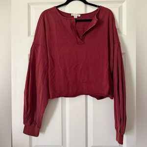 HYFVE Mineral Washed Long Sleeve Top